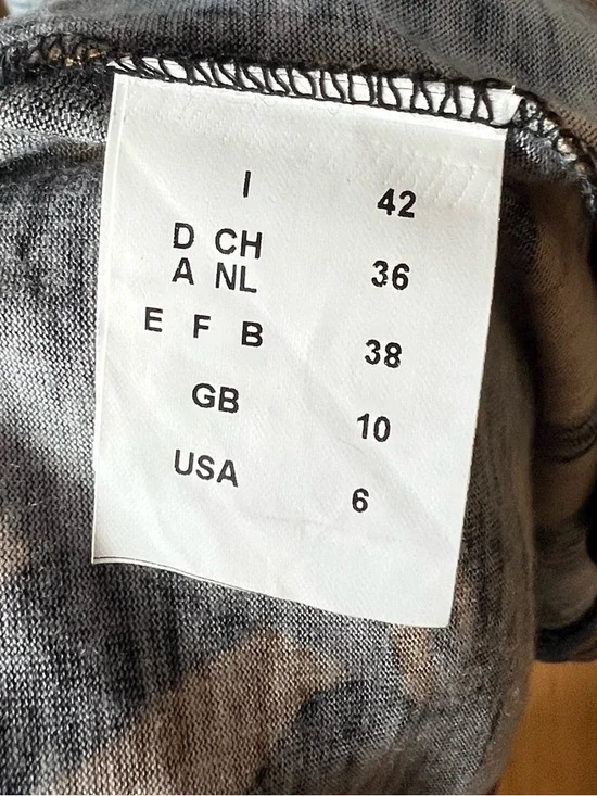 Vintage Missoni Long-Sleeve Floral Wrap Dress in Mustard, Purple & Blue - Picture 8 of 11